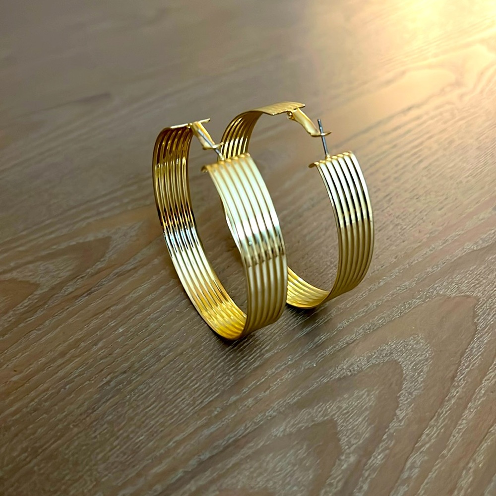 Gold Hoops